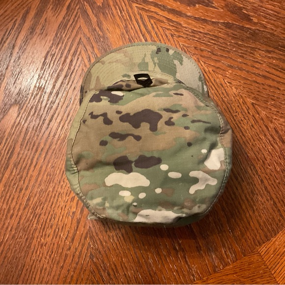 Bernard Cap Company Army Captain Patrol Camouflage Adjustable Velcro Strap Cap! - Picture 13 of 16